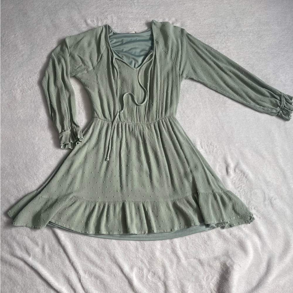 Altar'd State Mint Green Dress